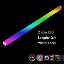 画像をギャラリービューアに読み込む, customized length ARGB led strip computer desktop home atmosphere RGB light strip aura sync
